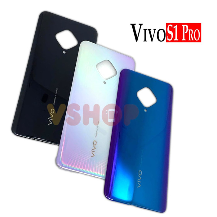 Backdoor Back Casing Tutupan Baterai Belakang Vivo S1 Pro