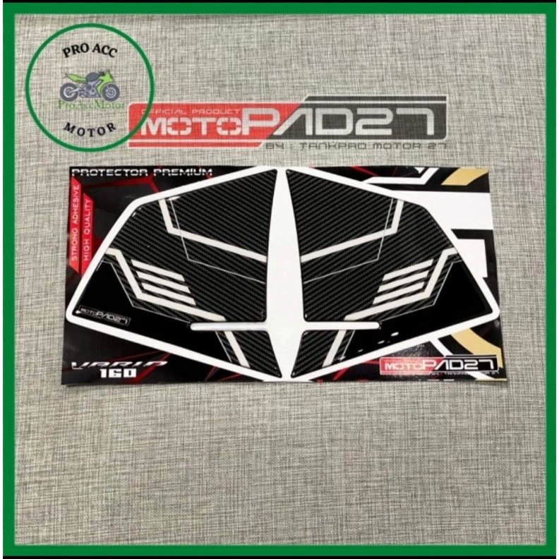 Motopad27 Stiker Resin timbul Body Samping Depan Aksesories Honda New VARIO 160 2022