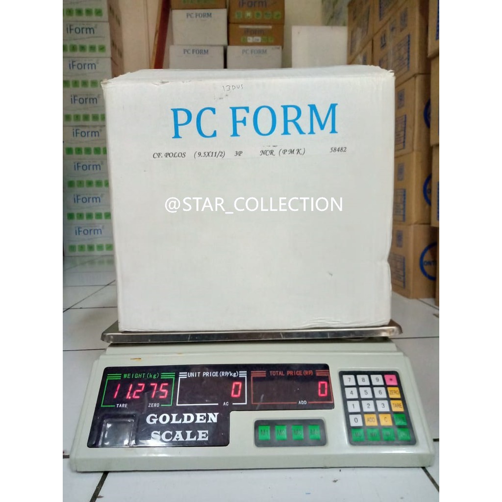 

3starcollection Kertas Continous Form NCR 3 Ply PMK