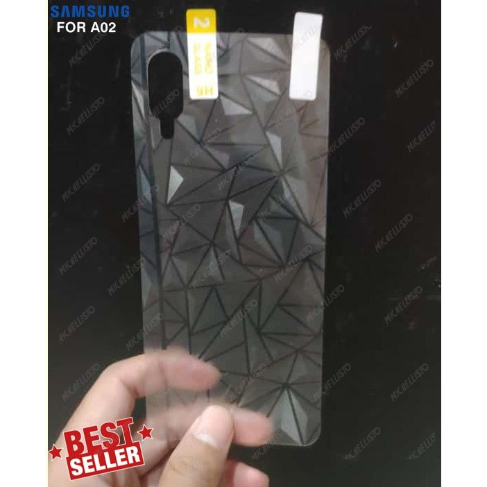 SAMSUNG A05 A05S A04 A04E A04S A22 LTE A03 A03 CORE A02 M02 A50 A20S A30S A50S ANTI GORES BELAKANG SKIN BELAKANG DIAMOND ANTI JAMUR GARSKIN BACK DIAMOND PELINDUNG BELAKANG