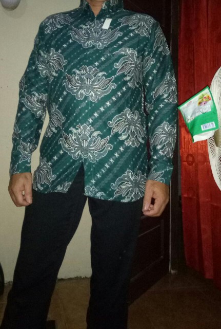 Kemeja Batik Pria Lengan Panjang Slimfit Style | Seragaman Batik Pekalongan Terbaru