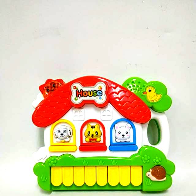 Sekawantoys Mainan Anak Piano Animal House Dos [ 5069 ]