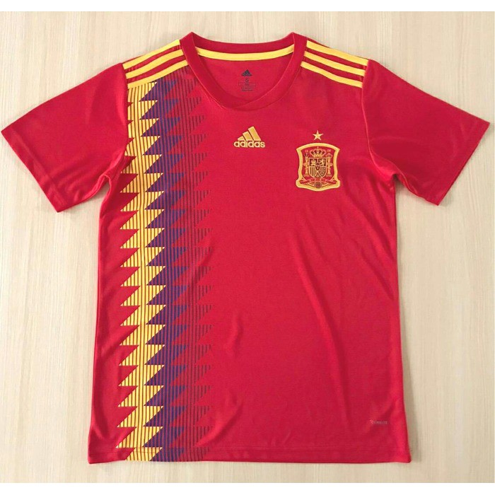 COLLECTION
 Jersey Grade Ori Spain Home Jersey Spanyol Home World Cup 2018 TERBARU