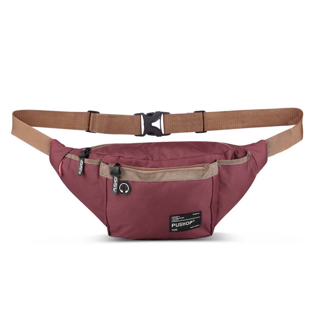 Tas Selempang Waistbag Pria Pushop Keane PUSHOP AUTHENTIC