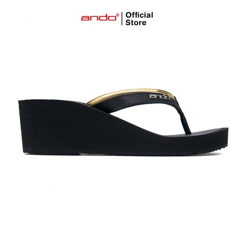 Ando Tanaya Sandal Wedges Wanita 3 Warna Sendal Cewek Perempuan Ando Original