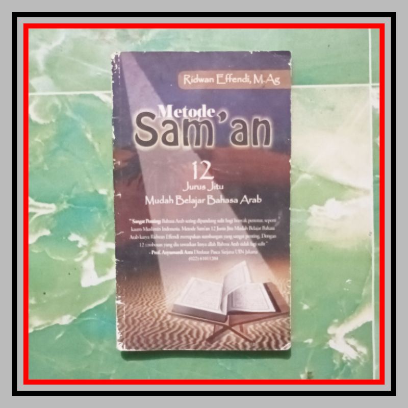 

Metode Sam'an 12 Jurus Jitu Mudah Belajar Bahasa Arab