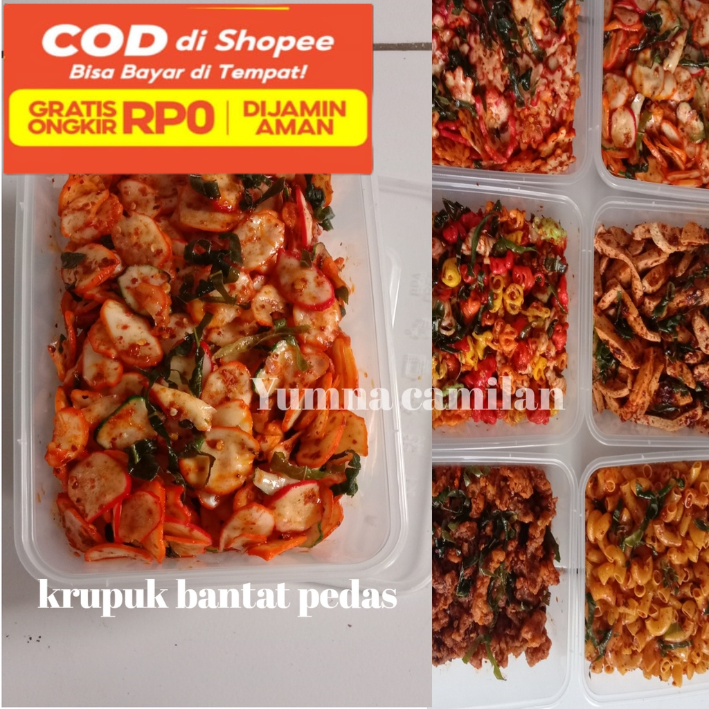 Jual Cod Sebring Seblak Kerupuk Bawang Bantet Kerupuk Jablay Kemasan