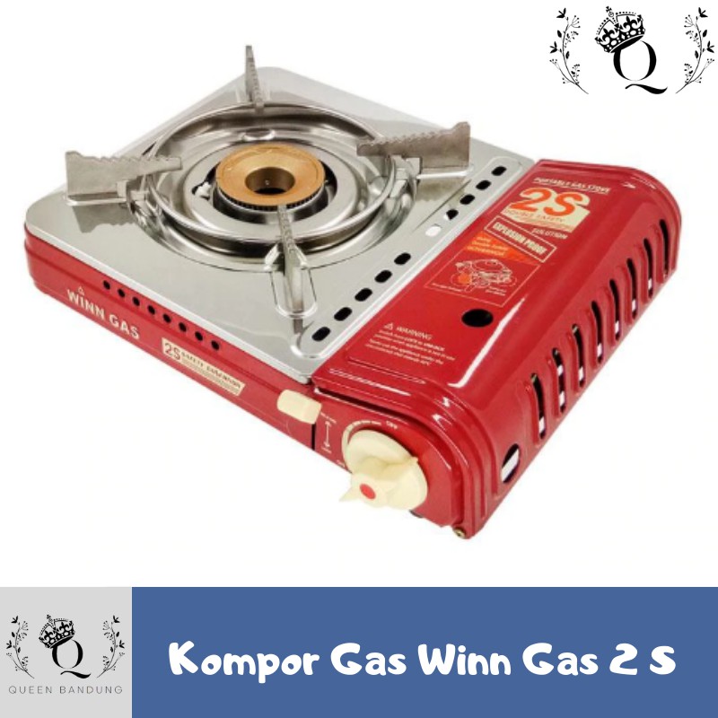 Kompor Gas Portable Winn Gas W2S/Winngas W 2 S/WIngas W 2S/Win gas W2S