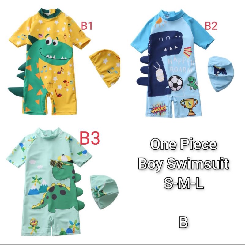 Baju renang anak bayi unicorn, unicorn baby swimwear, baju renang import