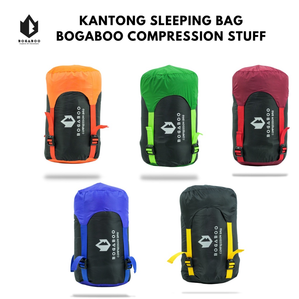 Stuff sack bogaboo - compression bag - Tempat sleeping bag bogaboo - pouch SB - kantung sleeping bag - kantong sleeping bag - tas sleeping bag