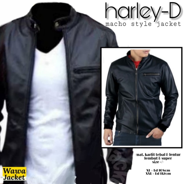 Harley Jaket Kulit