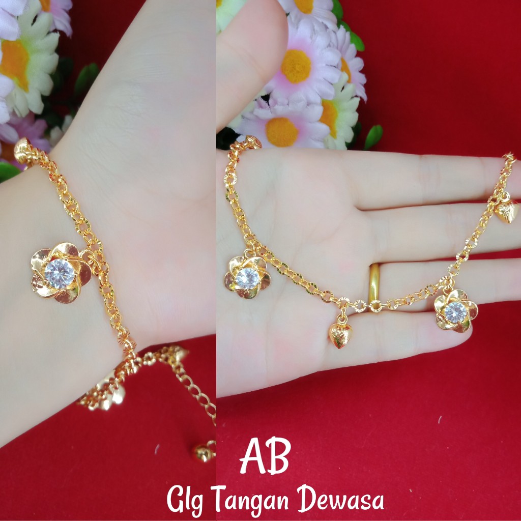 GELANG TANGAN GOLD 24K XUPING JEWELRY