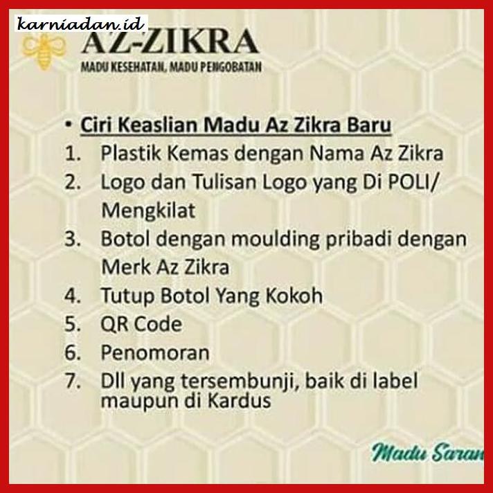 

MADU-MINUMAN- MADU SUPER AZ ZIKRA / MADU AZ-ZIKRA - SUPER HERBAL -ASLI-BUKAN-KAWE-KAWE-