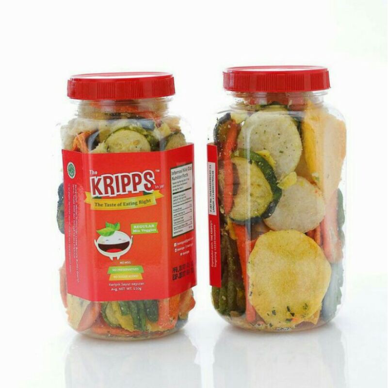 

CEMILAN SEHAT THE KRIPPS KERIPIK BUAH DAN SAYUR 150GR