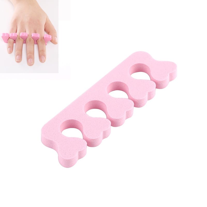 Pretty Soft sponge finger toe separator / nail art manicure tool / busa pemisah kuku / penyekat kuku / SPONGE KUKU