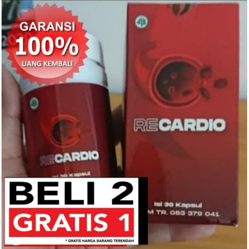 OBAT HIPERTENSI/RECARDIO ORIGINAL HERBAL BPOM