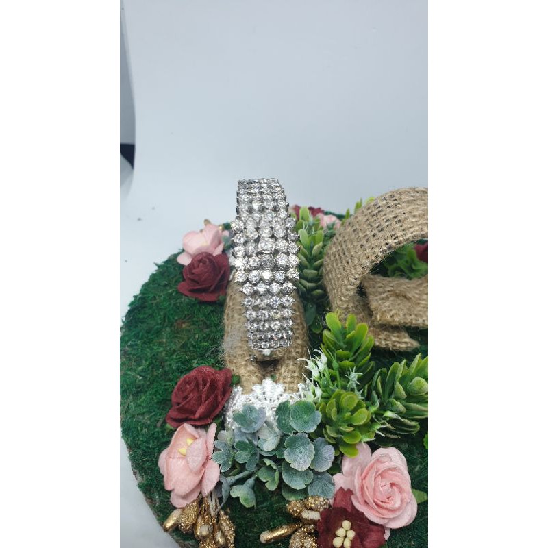 Gelang berlian banjar model kaku