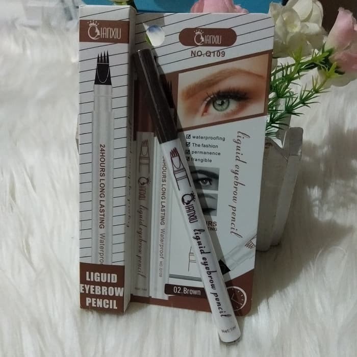 Bagus liquid eyebrow pencil Qianxiu No.Q109 Berkualitas