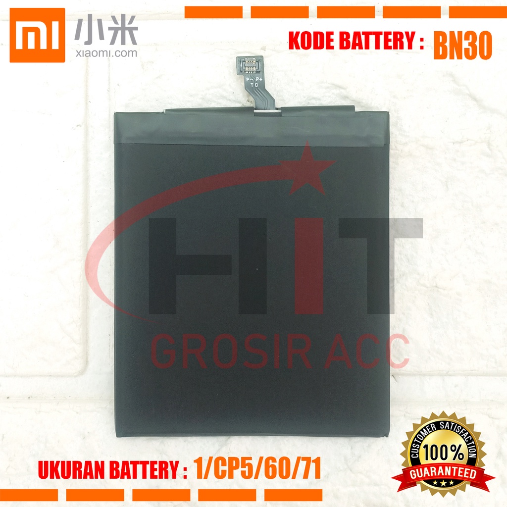 Baterai Battery Original Xiaomi BN30 For Xiaomi Redmi 4A / Mi 4A