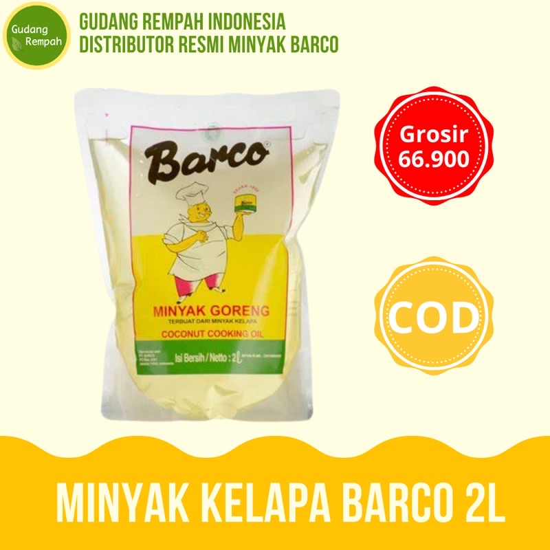 

MINYAK KELAPA BARCO 2 LITER