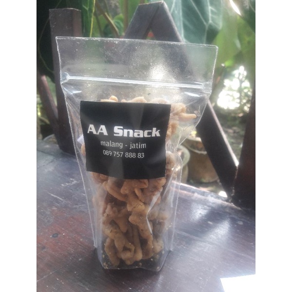 

keripik usus krispi usus
