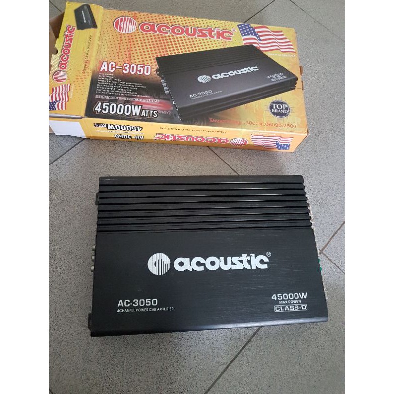 Power mobil 4 channel Acoustic AC-3050