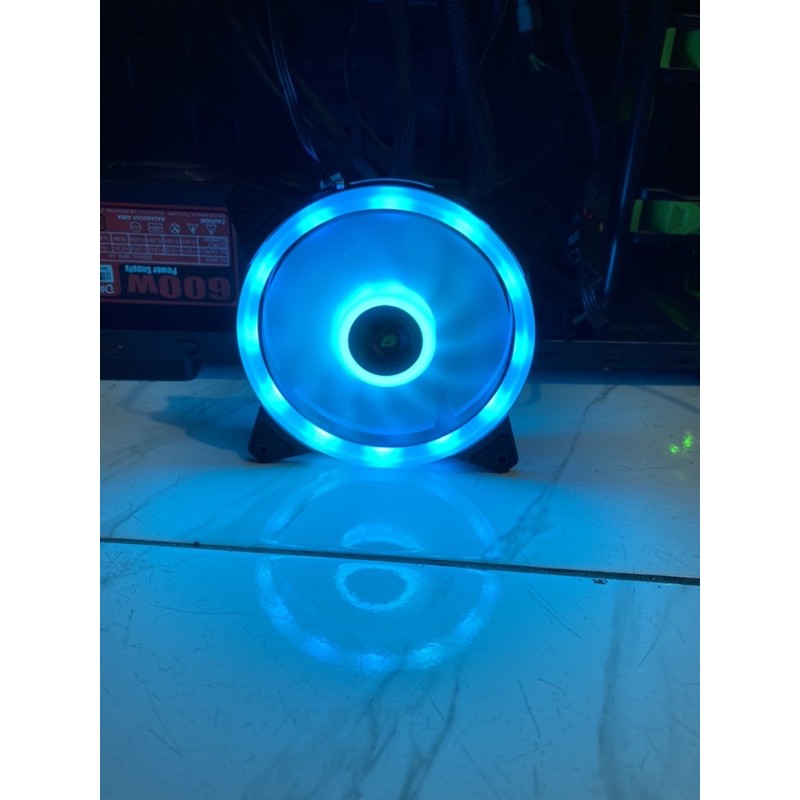 XBT SHURIKEN Rotating RGB Auto Fan Casing 12CM Double RING LED SYNC XB-112