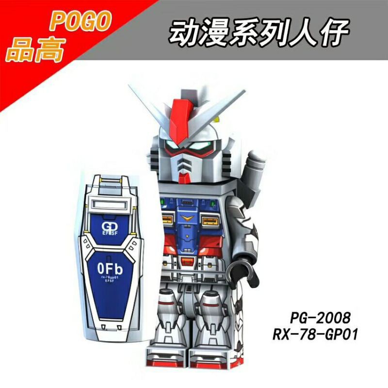 Mainan Anak Lego Gundam Robot Minifigure PG2008 Minifigures Bricks Murah Marvel Avengers Dinosaurus