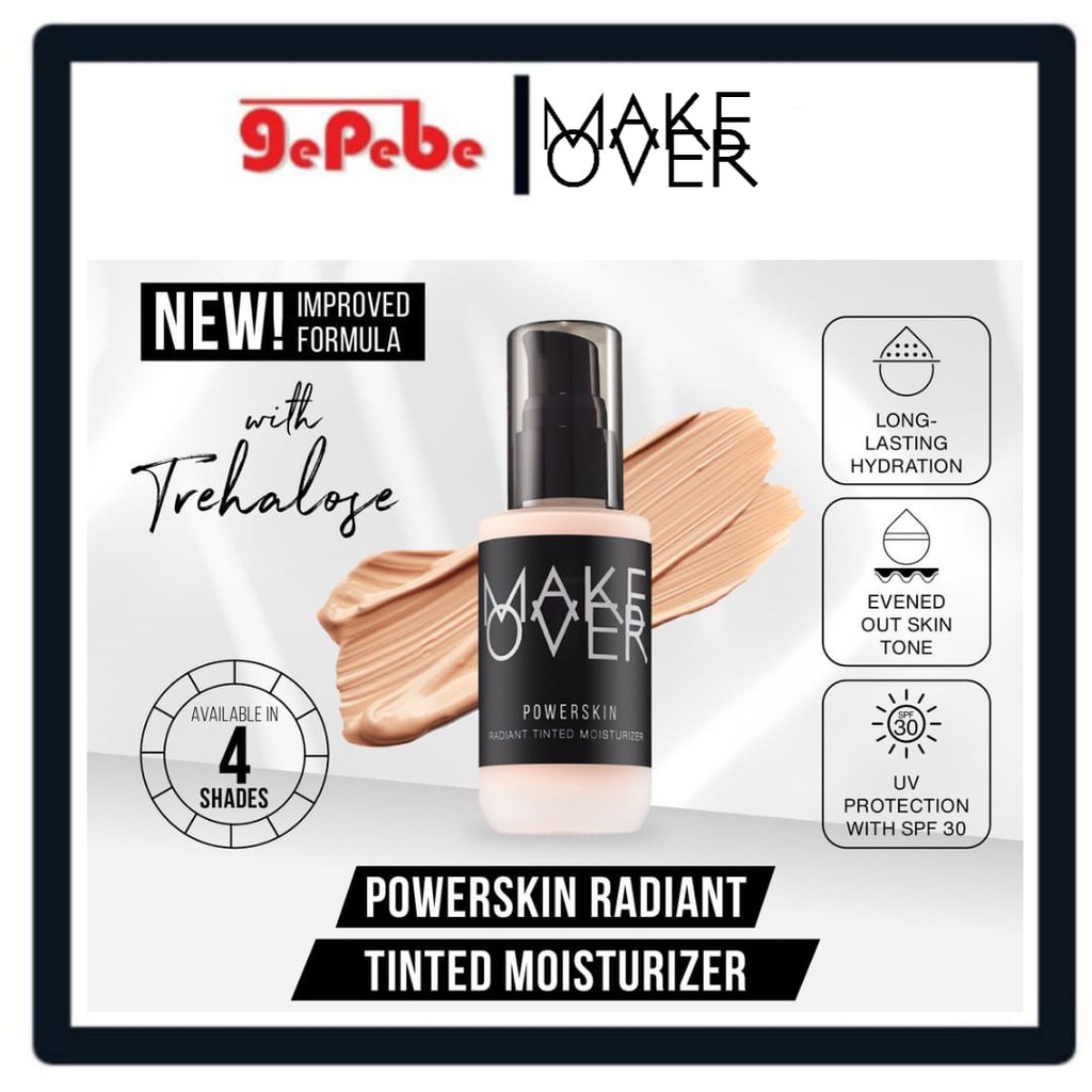 Make Over  Powerskin Radiant Tinted Moisturizer