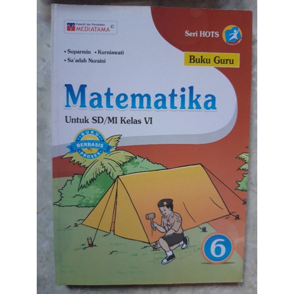 Mediatama Buku Guru Matematika SD MI Kelas 6
