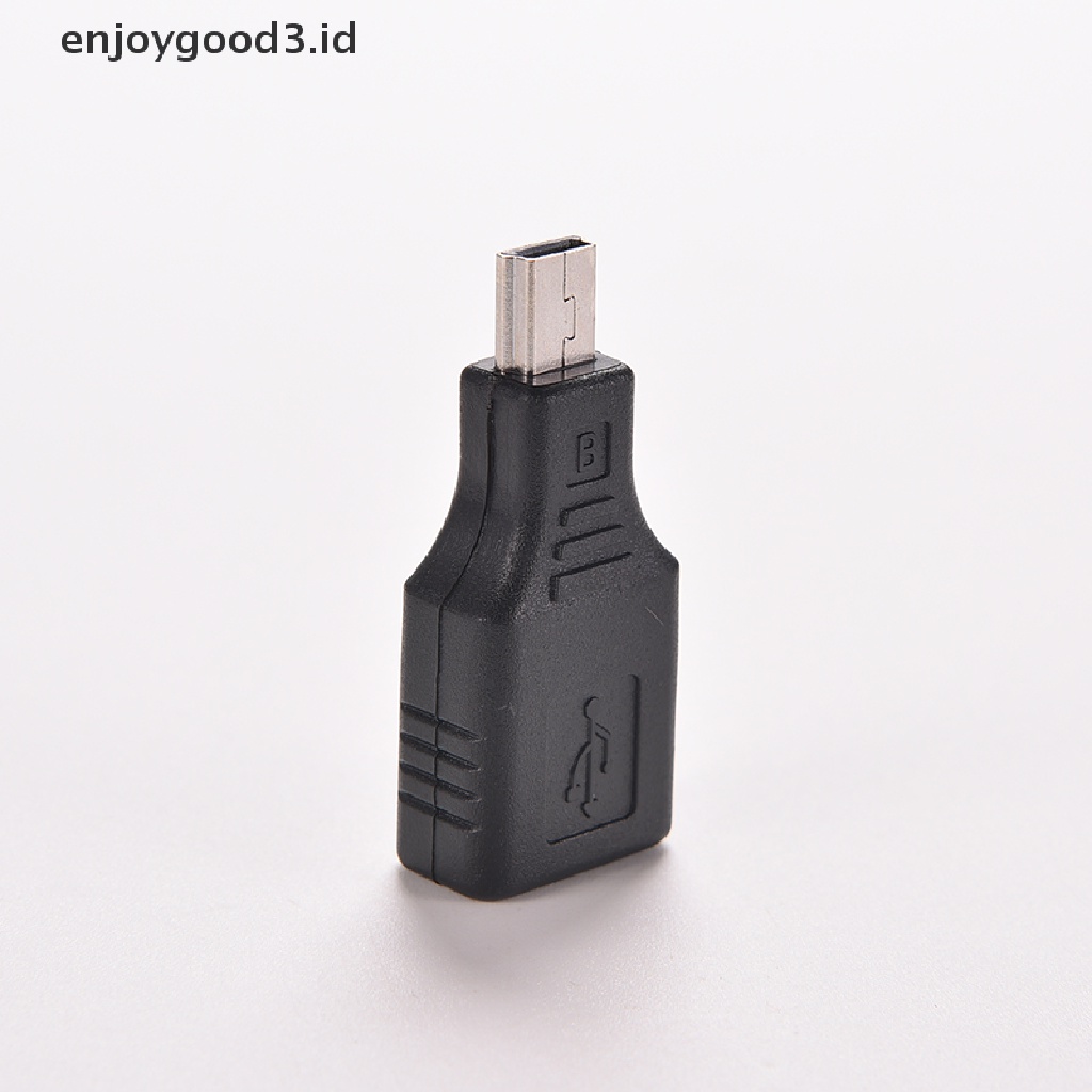 (Rready Stock) Adaptor Hub Kabel Jaringan USB 2.0 A Female Ke Mini USB B 5 Pin Male (ID)