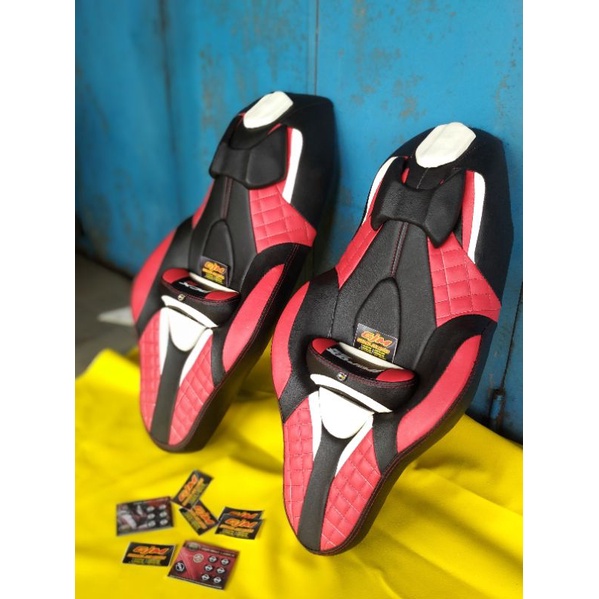 JOK NMAX MODEL COBRA BAHAN MBTECH-JOK NMAX OLD MODEL COBRA HITAM MERAH MBTECH
