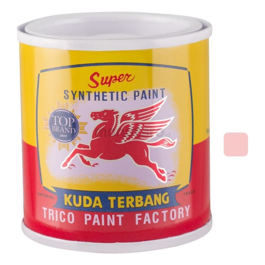 Cat Kuda Terbang Kaleng Kecil 100 ML Cat Kayu Besi Plastik