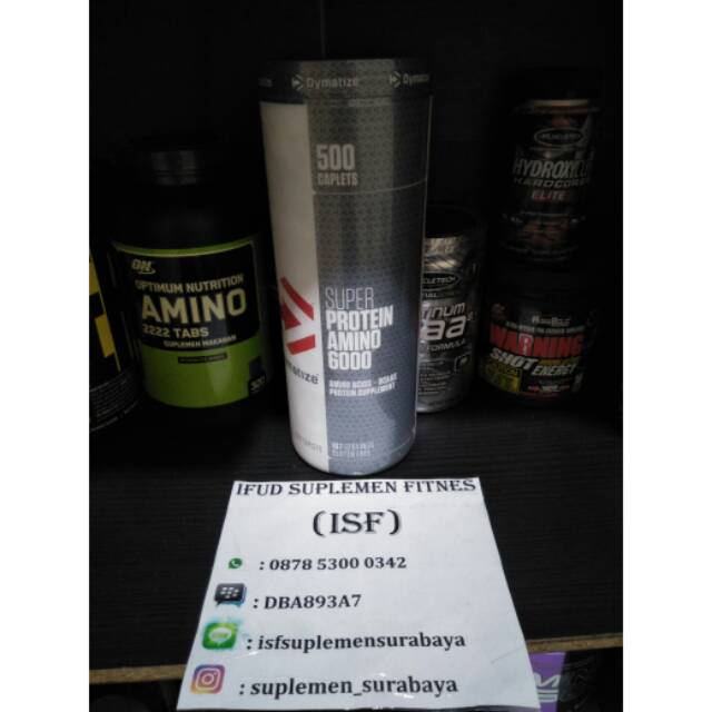 Dymatize Super Amino 6000 500 tablet Dymatize Super Amino 500 tablet