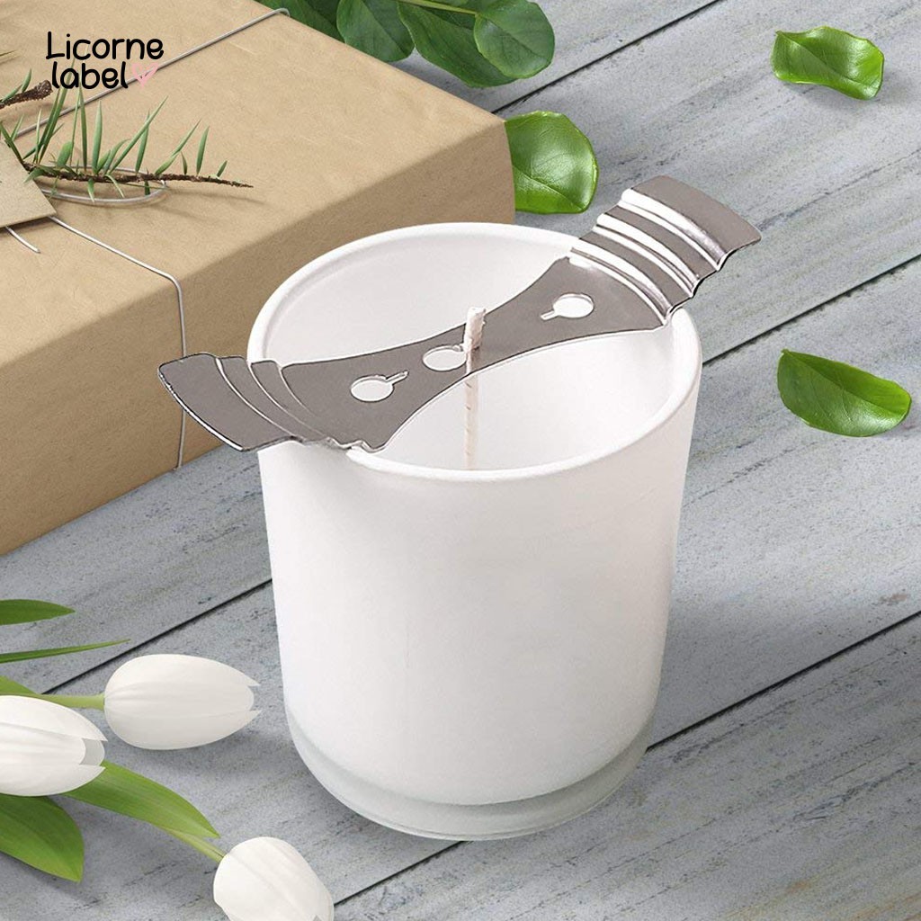 Elie Moise Candle Wick Centering Tool - Candle Holder Lilin 3 Hole (3 lubang)