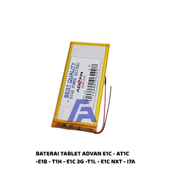 Baterai Tablet Advan E1C  Original - Tab Advan ADVAN E1C - AT1C - E1B-T1H - E1C 3G - T1L