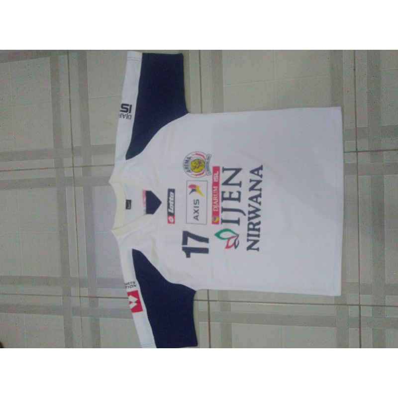 jersey arema indonesia away 2010/2011 nameset esteban guillen