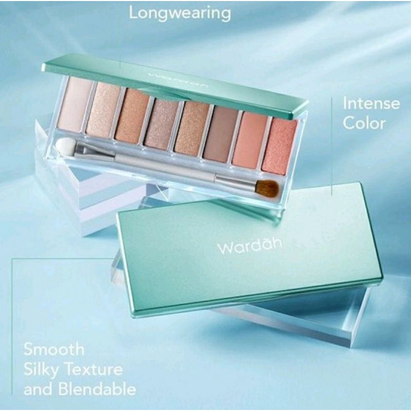 Wardah Exclusive Eyeshadow Palette 100%Original