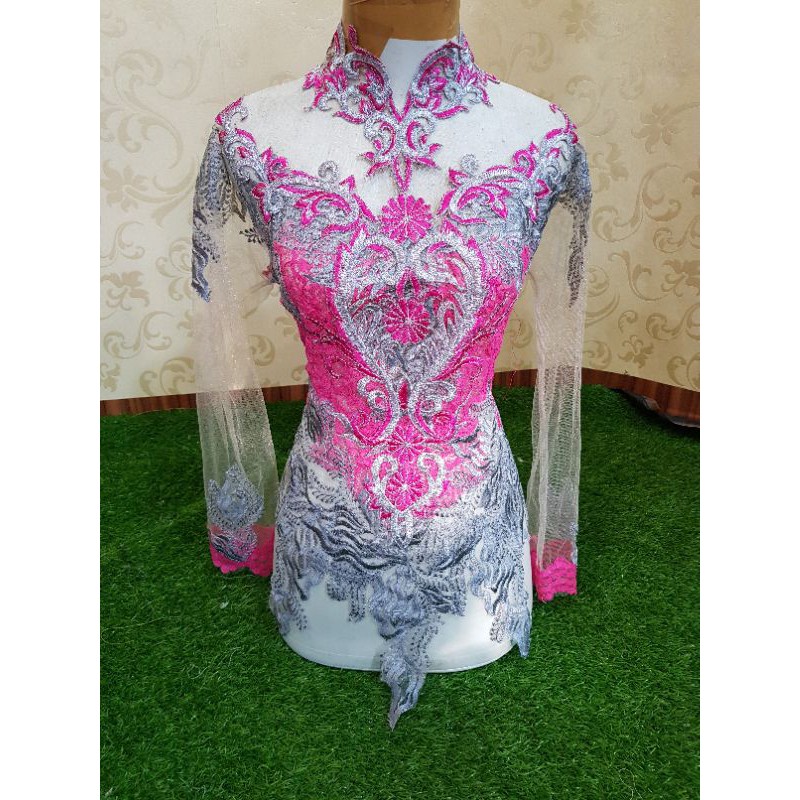 kebaya atasan pink fanta