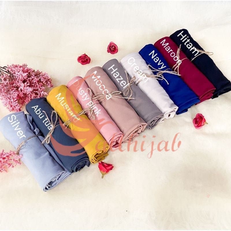 Pashmina Khimar Hanum 3 in 1 Jersey Premium