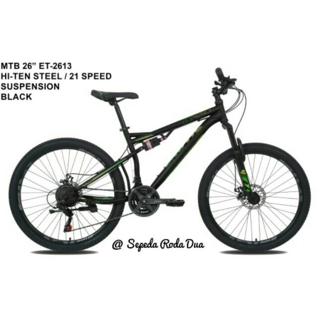 Sepeda MTB 26" ET-2613 Exotic / Sepeda Roda Dua / Sepeda Sport / Sepeda Gunung