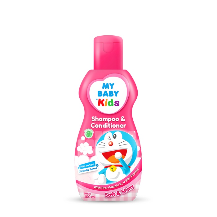 MY BABY Kids Shampoo &amp; Conditioner Healthy &amp; Fresh/ Soft &amp; Smooth - 180ml