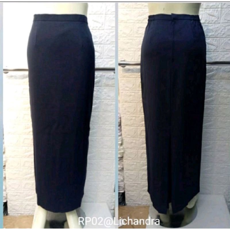 rok hitam lichandra/rok dongker lichandra/rok coklat lichandra/bawahan lichandra/rok dinas/rok guru/