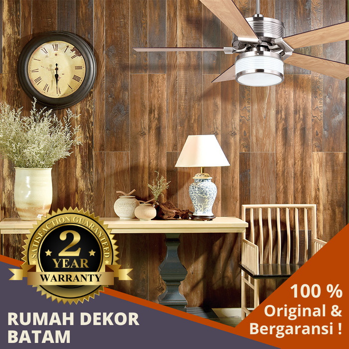 MT Edma, 52in Metro, Kipas Lampu Gantung, Bohlam E27, Remote Control