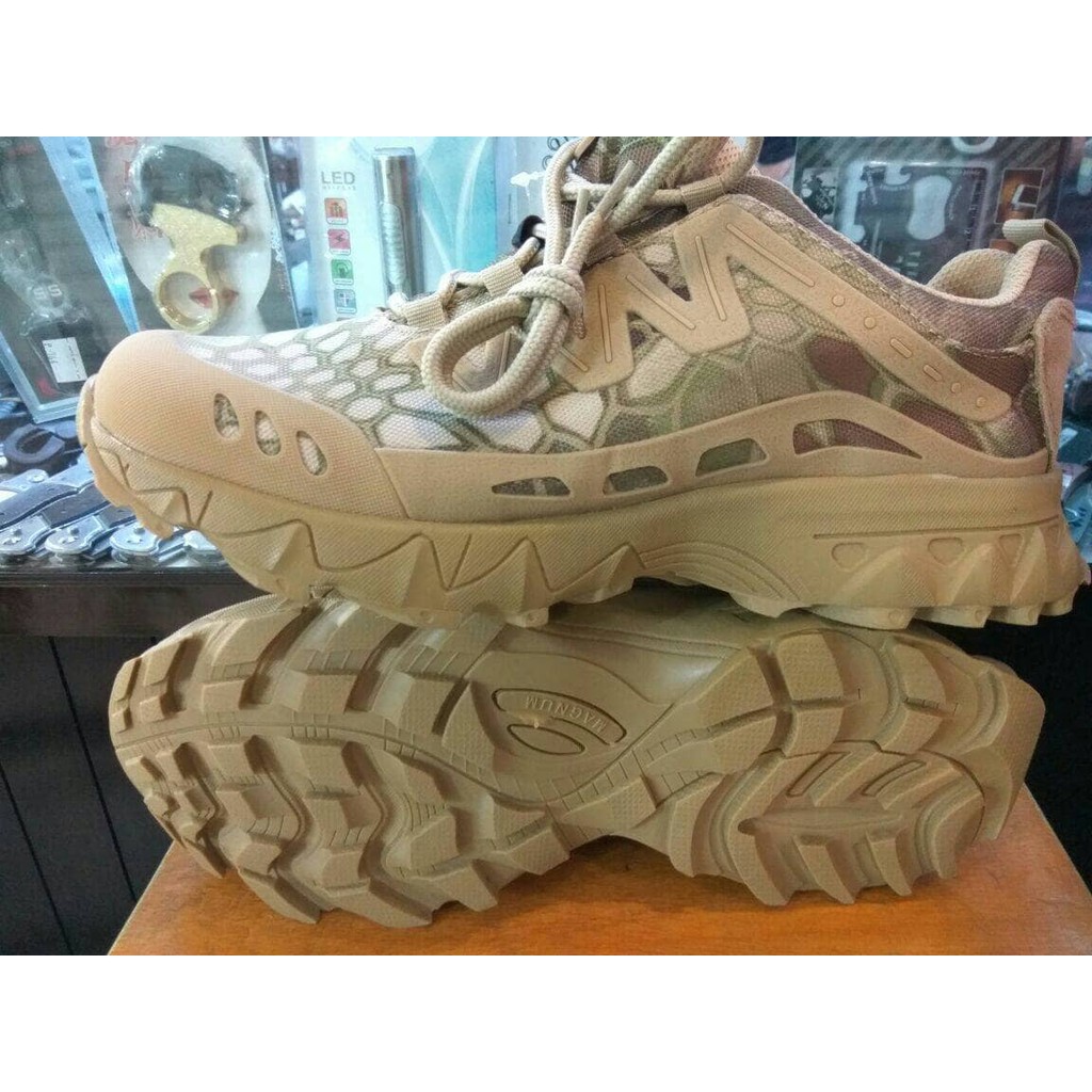 Sepatu Tactical Loreng Mandrake