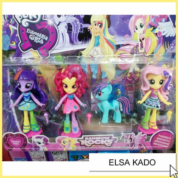 Mainan Anak Perempuan Boneka Figure My Little Pony Equestria Girl