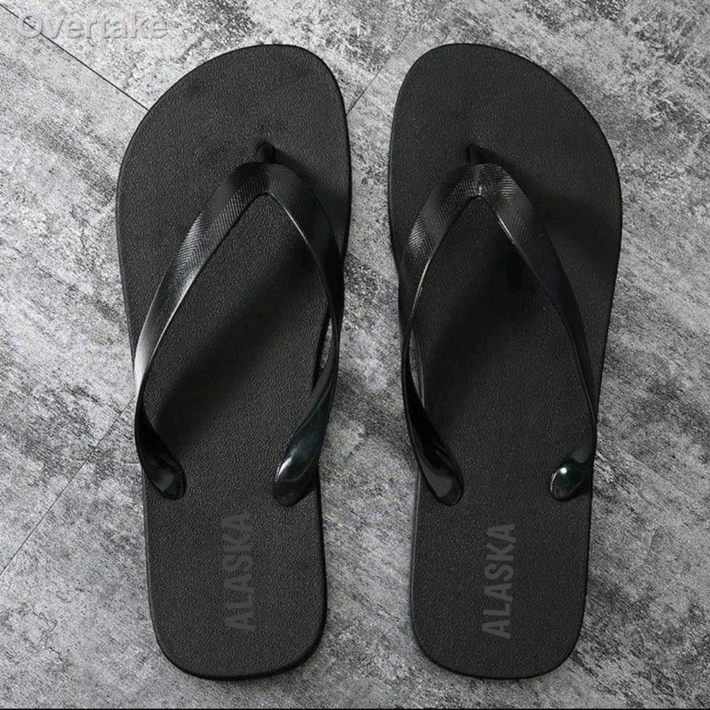 Sandal Jepit Pria Polos Casual Sendal Jepit Distro Merk ALASKA Terbaru termurah