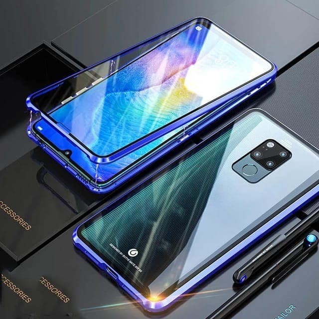 REDMI 9 / REDMI NOTE 9 / NOTE 9 PRO MAGNETIC CASE TEMPERED GLASS BACK COVER