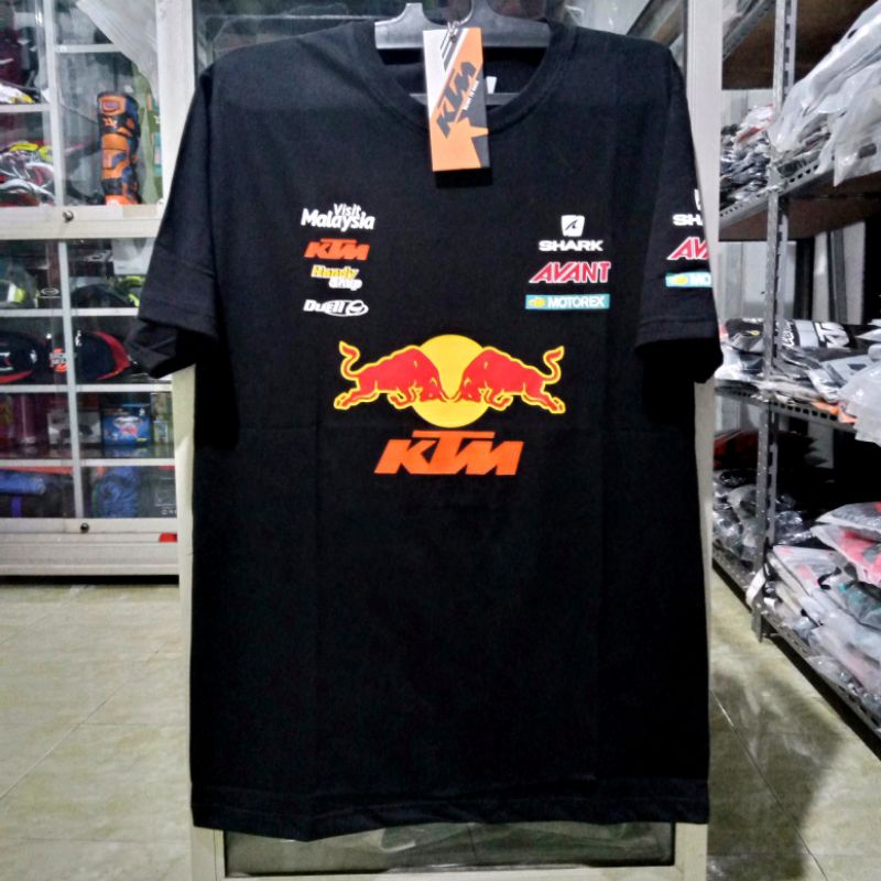 KAOS MOTOR CROSS BAJU TRAIL T-SHIRT KTM RACING REDBULL