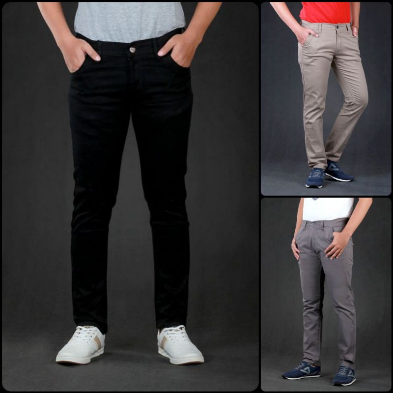 Celana Panjang Chino Pria Terbaru Slim Premium Distro Original